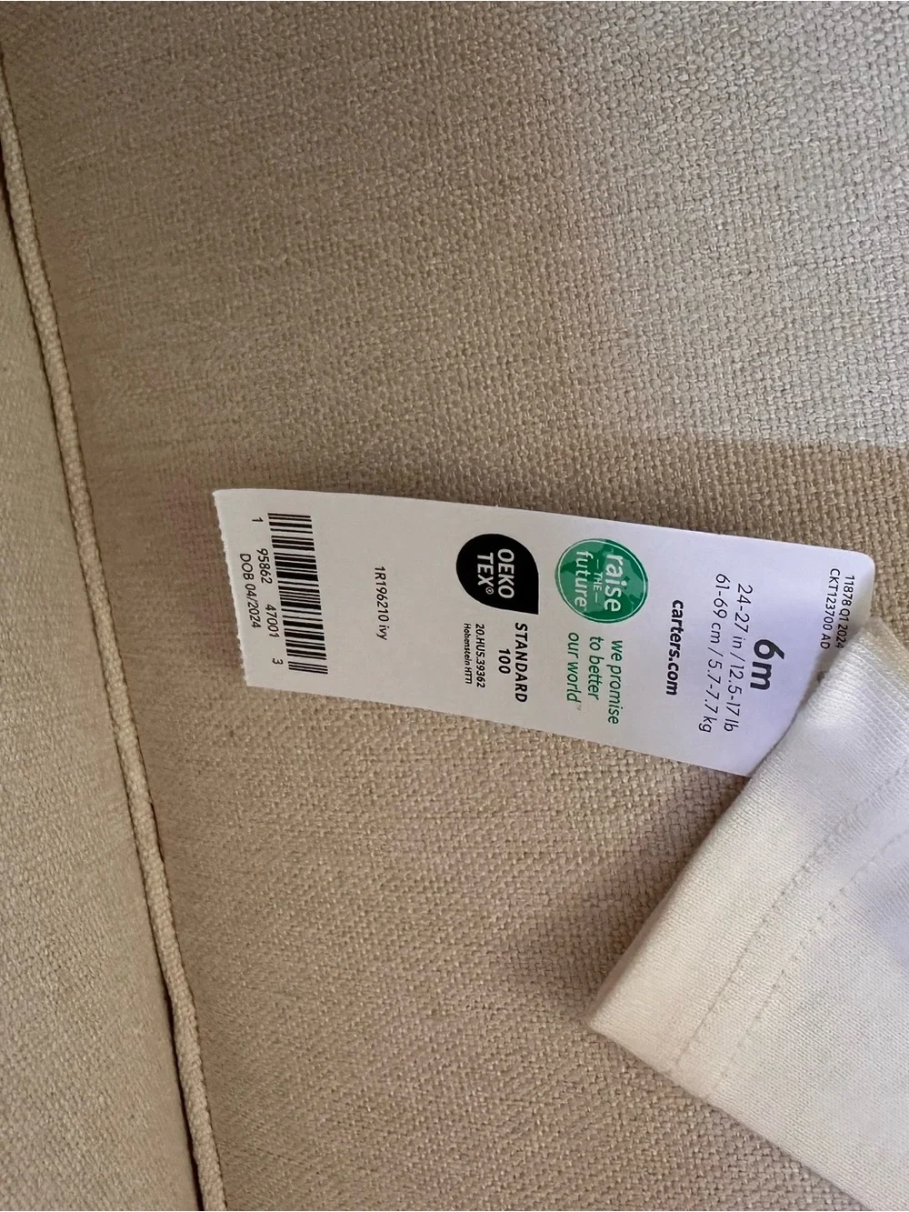 Carters nwt soft